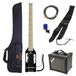 Traveler Guitar Ultra Light Bass Gloss Black guitare basse électrique set de démarrage