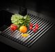 Abrandless stainless steel foldable dish rack