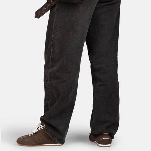 Poelman Tiffy suède sneakers donkerbruin