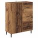 vidaXL Dressoir - Oud Hout - 69,5 x 34 x 90 cm - Bewerkt Hout en IJzer