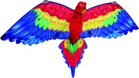 Gunther Bbizz Adventure In Sports B.V. 3D papegaai vlieger - Ara - rood - 144 x 80 cm