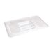 Vogue U247 Polycarbonaat 1/4 Gastronorm Deksel, 265 mm L x 162 mm W, Helder