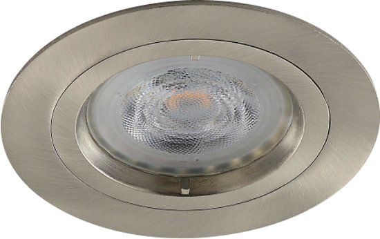 Philips SceneSwitch Edin inbouwspot - Rond RVS Look - Dimbaar - 5W - LED