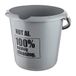 Keeeper Ilvie schoonmaakemmer, 10 liter, nordic-grey