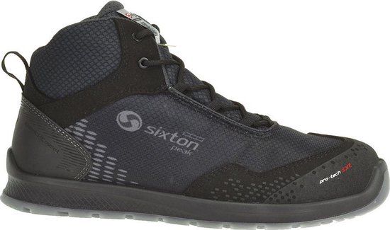 Sixton Peak Auckland High S3 Werkschoenen Zwart Maat 39