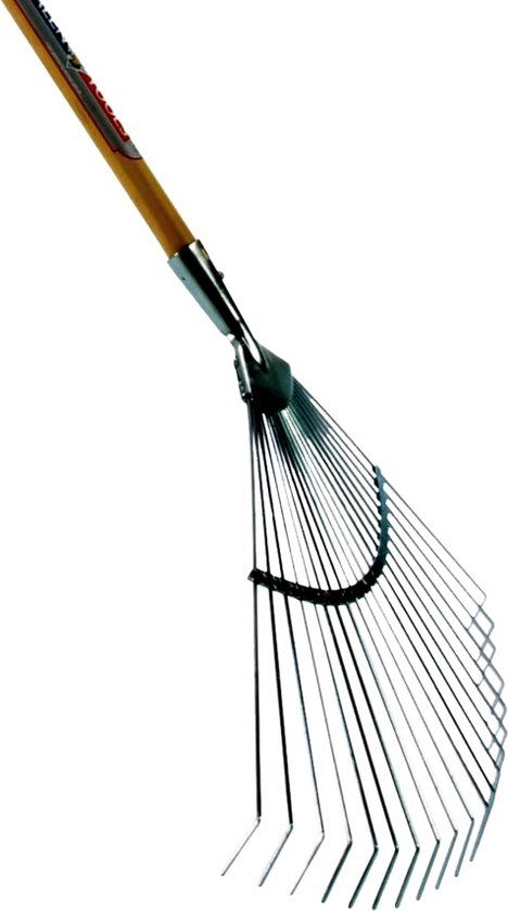 Talen Tools Gazonhark - 22 tanden - Verzinkt - Rond - 150 cm steel