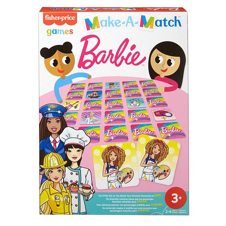 Fisher-Price Games Barbie Make-a-Match