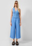 Q/S designed by - Dames broek - Maat 44 - Vrouwen - blauw - Viscose