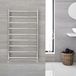 Hudson Reed Quo Radiateur porte-serviettes en acier inoxydable avec finition inox | 100cm x 60cm