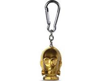 Pyramid Star Wars C3PO Head - 3D Polyresin Sleutelhanger