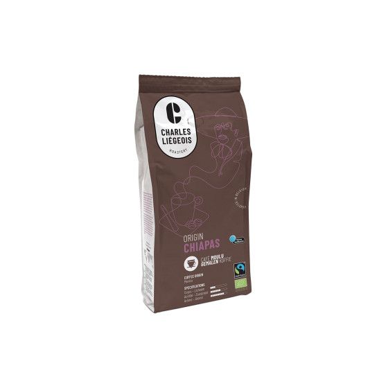 Charles Liégeois Gemalen koffie Charles Liégeois Chiapas, 250 g
