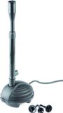 Merkloos Donkergrijs Fonteinpomp – Waterpomp – met filter – 14,5 x 12,5 x 9 cm (L x B x H) – 1000 liter per uur – 240 V