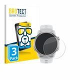 BROTECT Screenprotector 3 Stuks voor Coros Apex 4 (46 mm) Beschermglas transparant