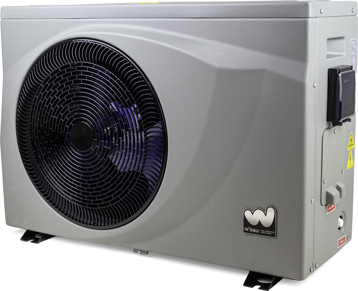 W'eau Full Inverter 7,6kW zwembad warmtepomp