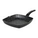 Crealys 529426 grillpan van gesmeed aluminium, 24 x 24 cm, serie Granity, anti-aanbaklaag, steenlook, PFOA-vrij, vleesgrill, voor alle warmtebronnen, inclusief inductie