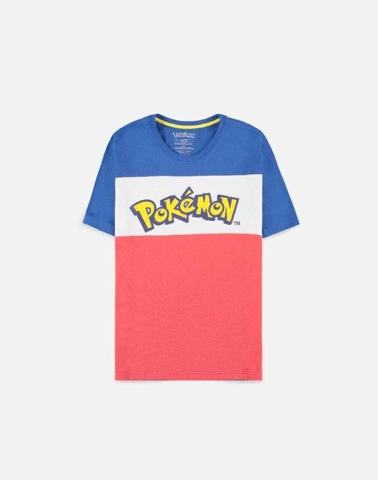 Pokémon Colour Block T-shirt - Unisex - 2XL - Multicolour