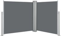 vidaXL Windscherm uittrekbaar 100x600 cm antraciet
