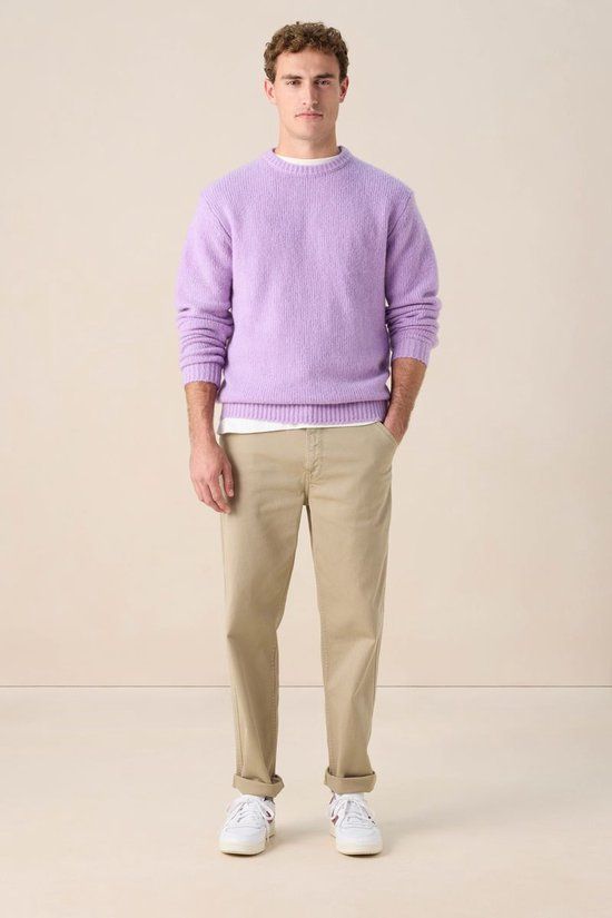 Sissy-Boy Lichtgroene mid-rise chino