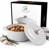 Royal Swiss Braadpan 22 cm Gietijzer Crème