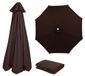 Housse de parasol de remplacement pour parasol à 8 baleines - toile imperméable