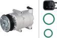 HELLA Thermo-Expertise Compresseur de climatisation 12 V, Ø 108 mm, compatible notamment avec la FORD KUGA