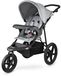 Tricycle Enfants Tricycle tout-terrain Roues avec pneus gonflables Pliable Convient aux enfants de 3 à 6 ans Gris