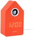 Karlsson Cuckoo LED Wekker - Oranje - 9x9x15.8cm