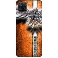 Samsung Coque Pour Samsung galaxy A12 Harley Davidson Motor Aigle