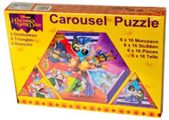 Masterline Carousel puzzel klokkenluider van de notre dame - 8711597409627