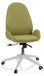 AVEA I Chaise de bureau, tissu, vert, réglable en hauteur, ergonomique
