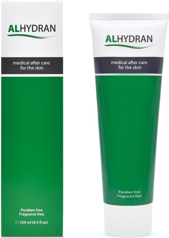 ALHYDRAN 250 ml - Hydraterende Crème voor Brandwonden & Littekens