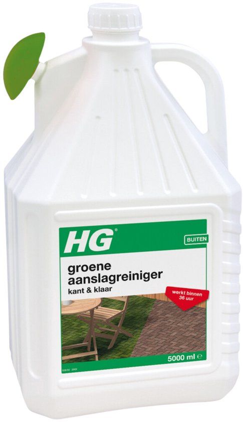 HG Groene Aanslag Reiniger - Kant & Klaar - 4 x 5 liter - Voordeelverpakking