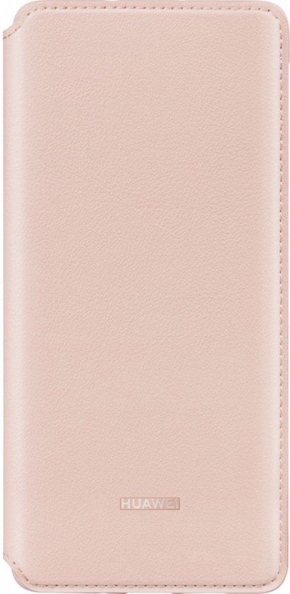 Huawei flip cover - Roze - voor Huawei P30 Pro