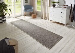 BT Carpet Loper binnen & buiten sisal-look Nature - multi/grijs 80x450 cm