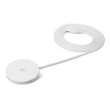 Amazon Basics 25W Qi2.2-gecertificeerd Draadloze Oplaadpad, MagSafe-compatibel voor iPhone, Magnetisch compatibel voor Android, Google-smartphones, Wit (Adapter niet Inbegrepen)