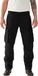 Rokker Black Jack Cargo, pantalon en textile unisexe, couleur: Noir, taille: W28/L34