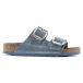Birkenstock Sandales Arizona Big Buckle Cuir Ciré