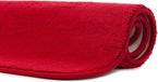 texpot Badteppich Premium Microfaser rutschfest Rio Badmatte 50 x 45 cm Rot