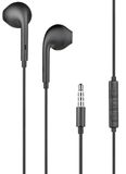 Bigben Connected KPBOUTONJACKRB In-ear hoofdtelefoon met microfoon, Zwart