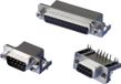 W & P Products 107-15-1-1-20 Connecteur D-sub mâle 90° Nombre de pôles : 15 Broches à souder coudées 1 pièce