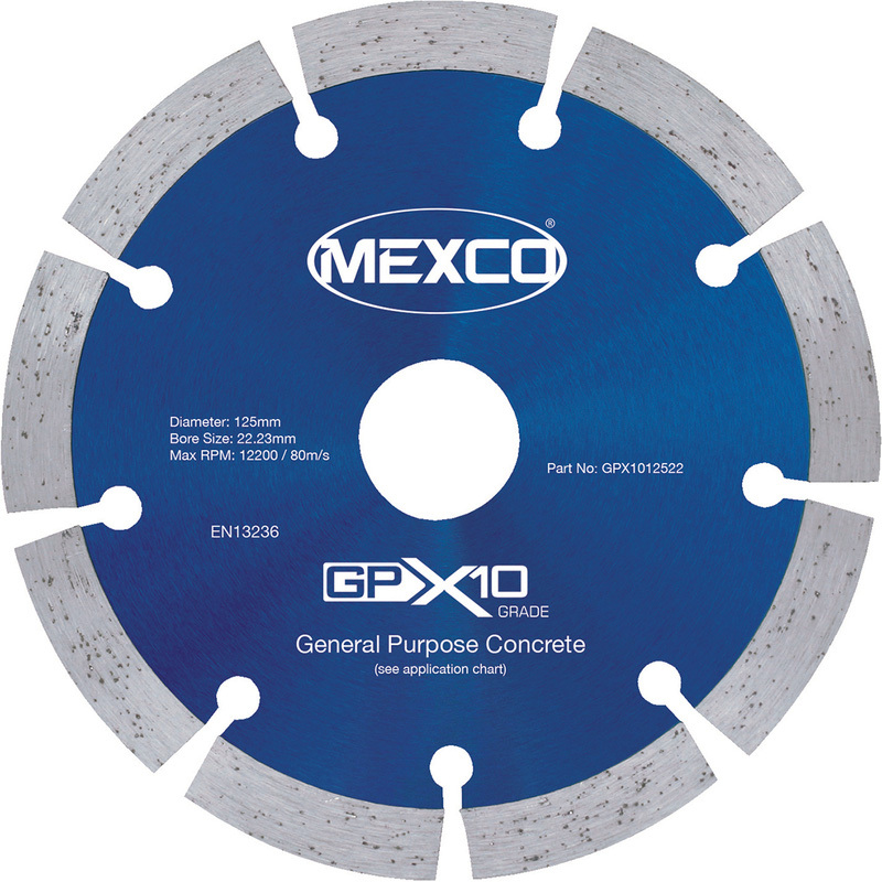 Mexco Mexco beton diamantschijf universeel 125mm