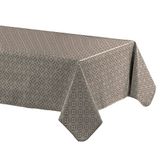 Douceur d'intérieur Rectangular Tablecloth (140 x 240 cm) Moderna Taupe, Printed PVC