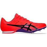 ASICS Hyper Mid Distance 8 Spikes Unisex-rood, zwart, Maat 49