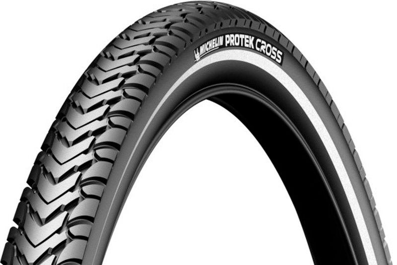 Michelin Protek Cross 28"" draadband Reflex, black