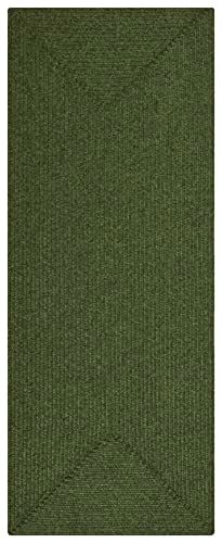 Northrugs Trenzado Indoor en Outdoor Tapijt - Groen - 80x200