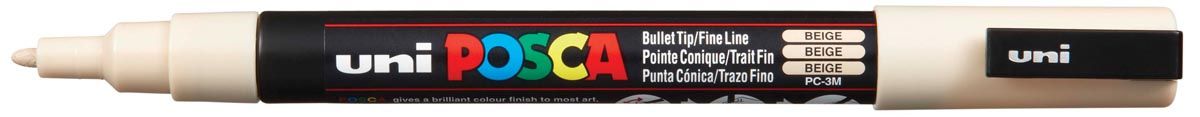 uni-ball PC3MBE Paintmarker Fijne punt Beige