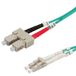 VALUE InfiniBand en Glasvezelkabel 3 m LC SC Turkoois