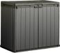 Keter Store It Out Darwin Boîte de rangement - 1100L - 141x82x117,5 cm - Gris