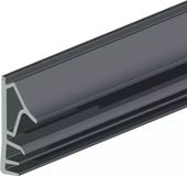 Ellen Elton BV Ellen 1501 SCF kaderprofiel - zwart - rol 25mtr