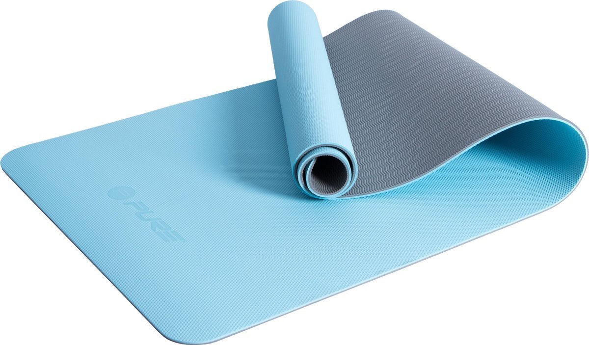 Pure2Improve Yogamat - 173 cm - blauw
